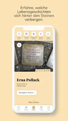 Stolpersteine android App screenshot 10